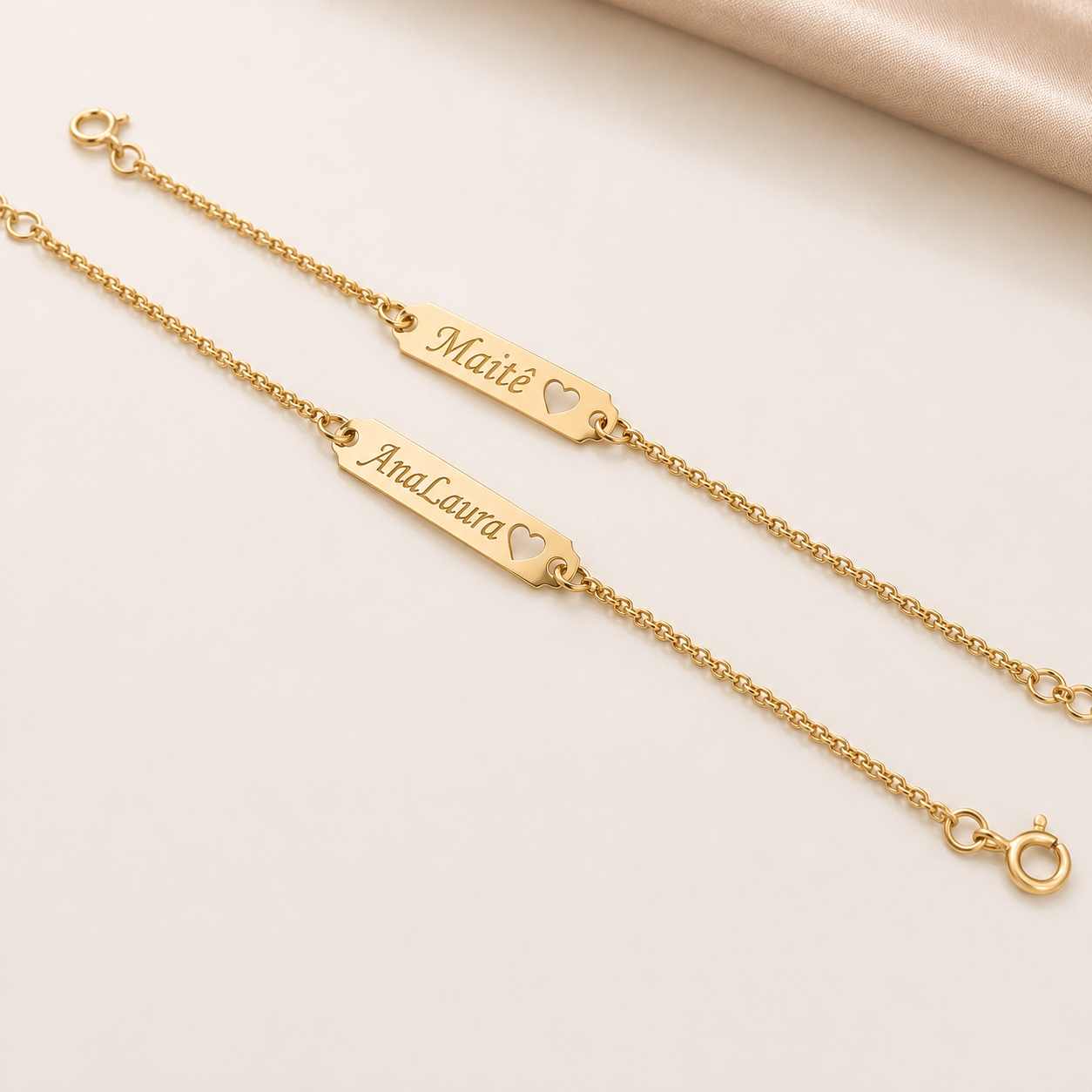 Pulseira infantil personalizada