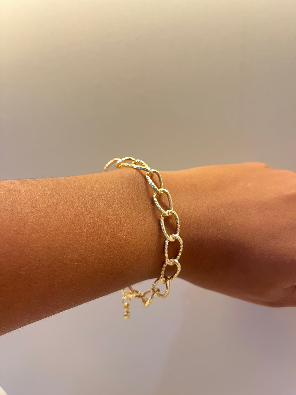 Pulseira elos liso