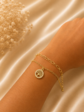 Pulseira dupla árvore da vida